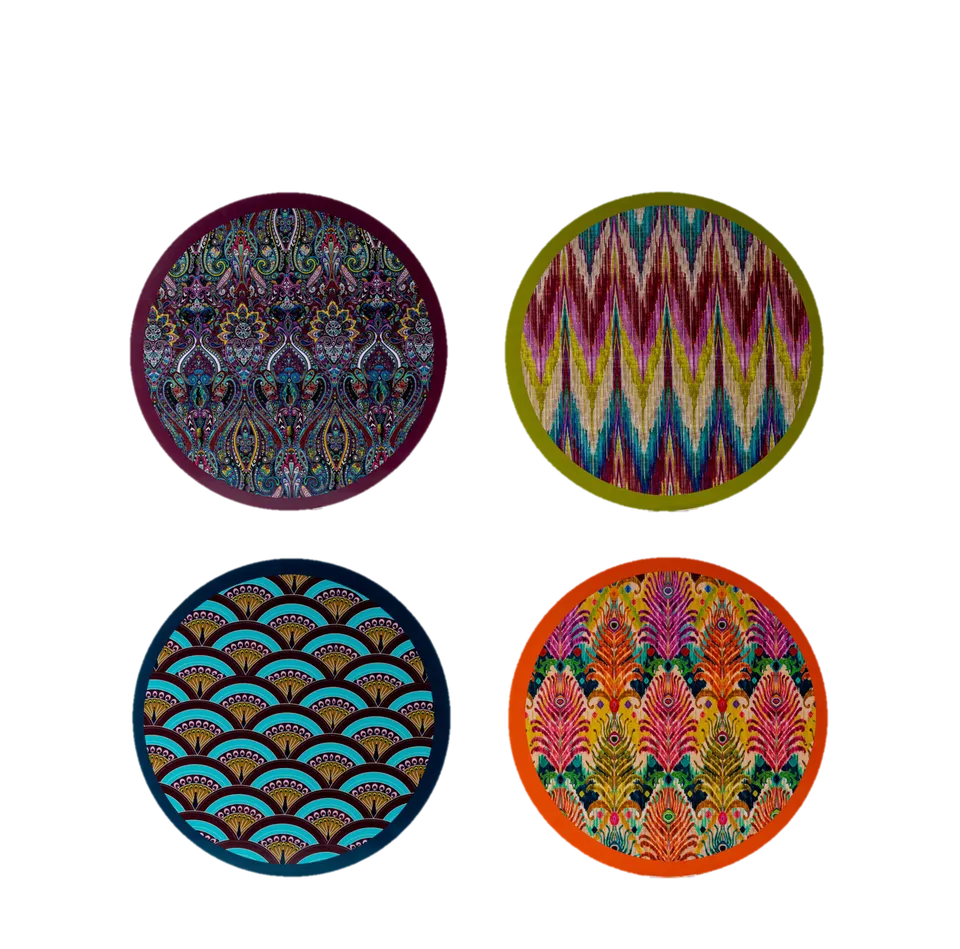 les-ottomans-x-matthew-williamson-holz-platzsets-untersetzer-4er-set image 1