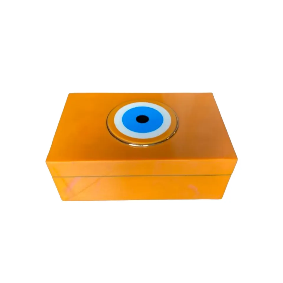 les-ottomans-all-seeing-eye-schmuckbox-aus-resin-orange image 1