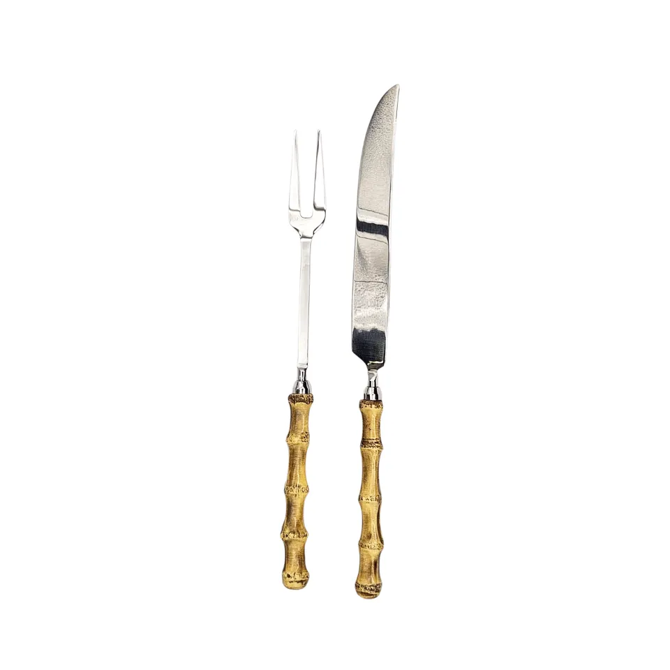 les-ottomans-bamboo-tranchier-besteckset-f-r-braten image 1