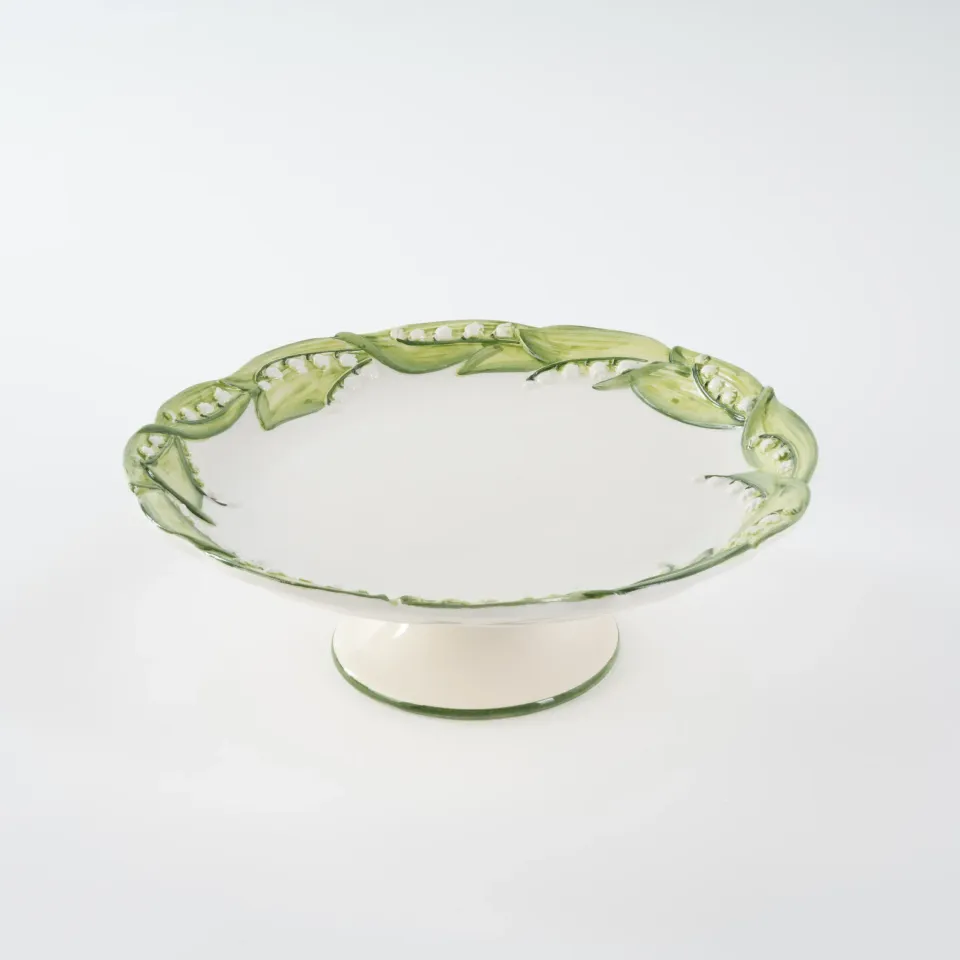 les-ottomans-etagere-keramik-handbemalt-lily-of-the-valley image 1