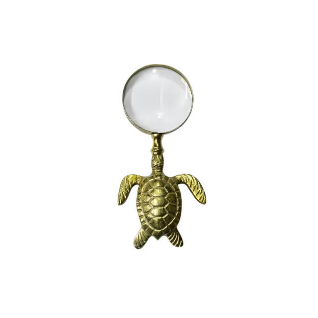 les-ottomans-lupe-tartaruga-mgl01-aluminium-mit-meeres-dekor image 1