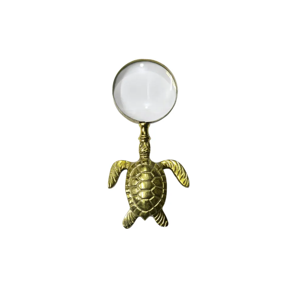 les-ottomans-lupe-tartaruga-mgl01-aluminium-mit-meeres-dekor image 1