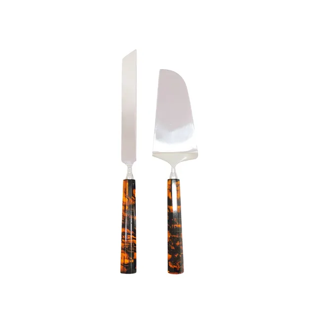 les-ottomans-dessertbesteck-set-mit-schildpatt-griff image 1