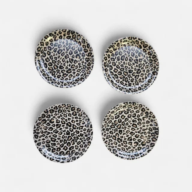 les-ottomans-untersetzer-leopard-print-holz-4er-set image 1