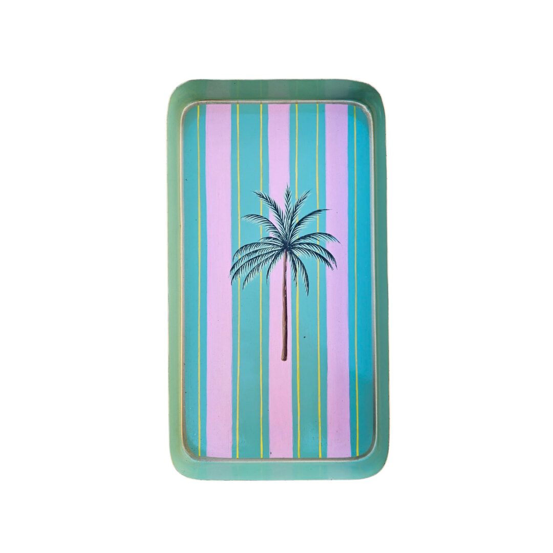 les-ottomans-it269-tablett-eisen-handbemalt-floral-tiermotive image 1