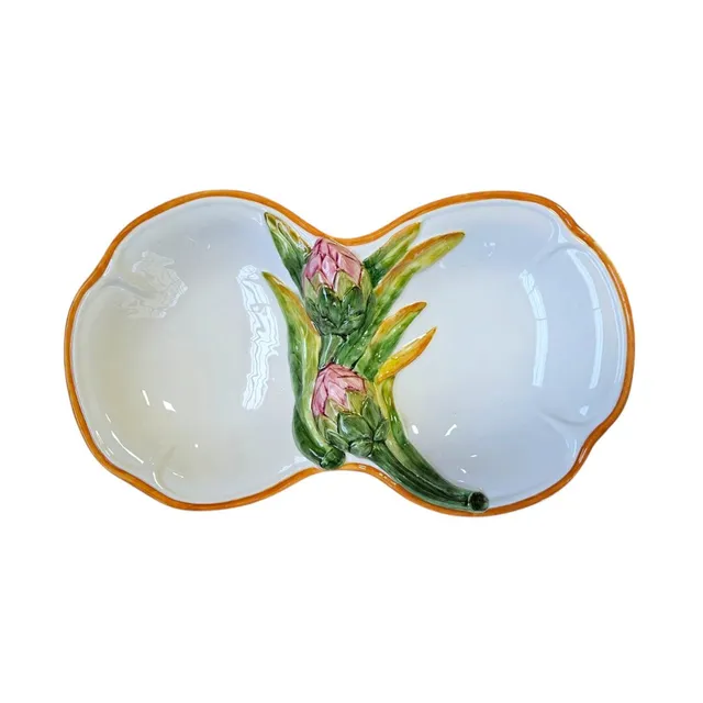 les-ottomans-carciofo-asp02-servierschale-aus-keramik-handbemalt image 1