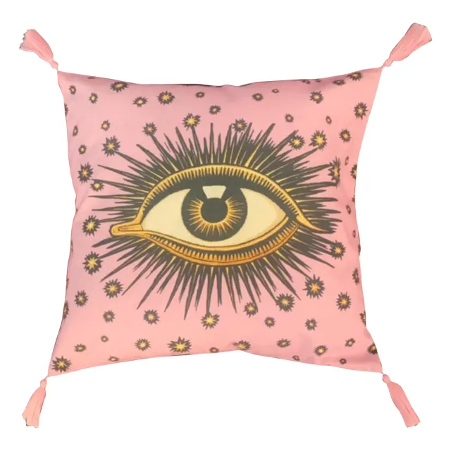 les-ottomans-kissenbezug-eyc05-all-seeing-eye-baumwolle-mit-quasten image 1
