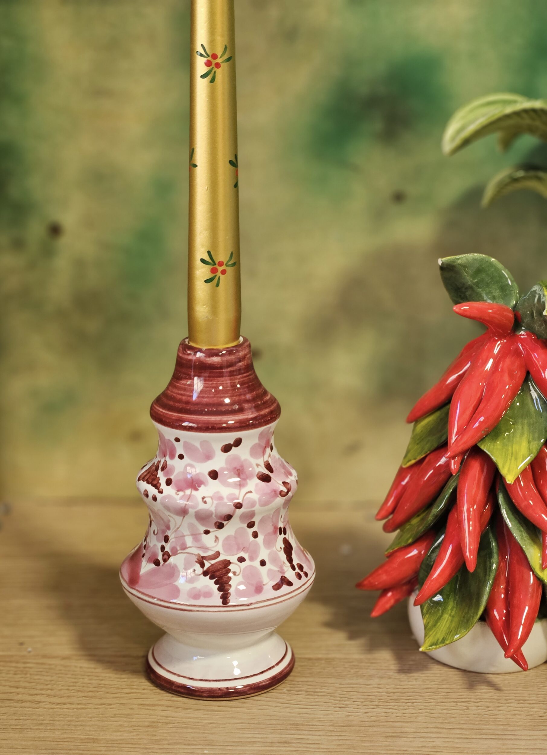 les-ottomans-albero-di-natale-kerzenleuchter-handbemalte-keramik-weihnachtsbaum image 2
