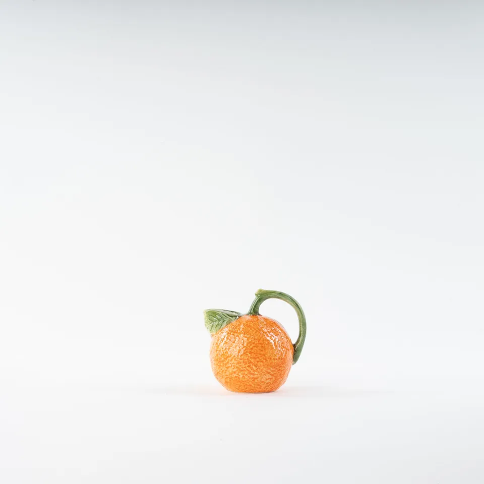 les-ottomans-frutta-arancia-milchkanne-keramik-10cm-orange image 1