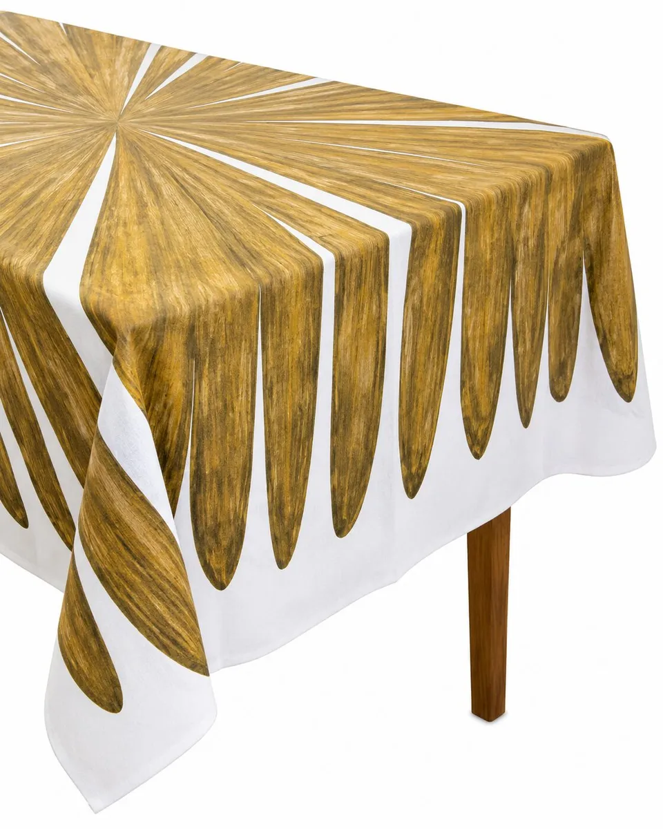 les-ottomans-tischdecke-ikb92-aus-baumwolle-handbedruckt image 1