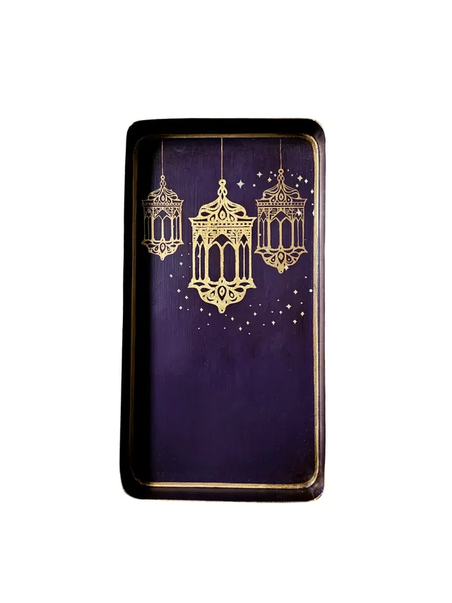 les-ottomans-arabian-tales-ram05-tablett-aus-eisen-handbemalt image 1