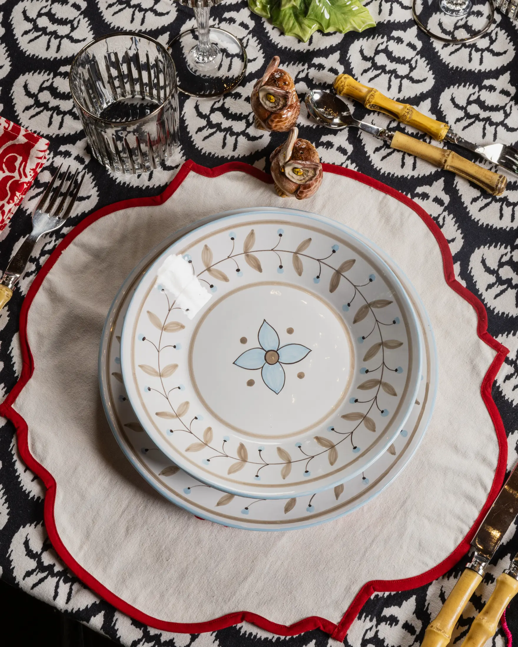 les-ottomans-christmas-chrisp01-platzmatte-baumwolle-handbedruckt image 2